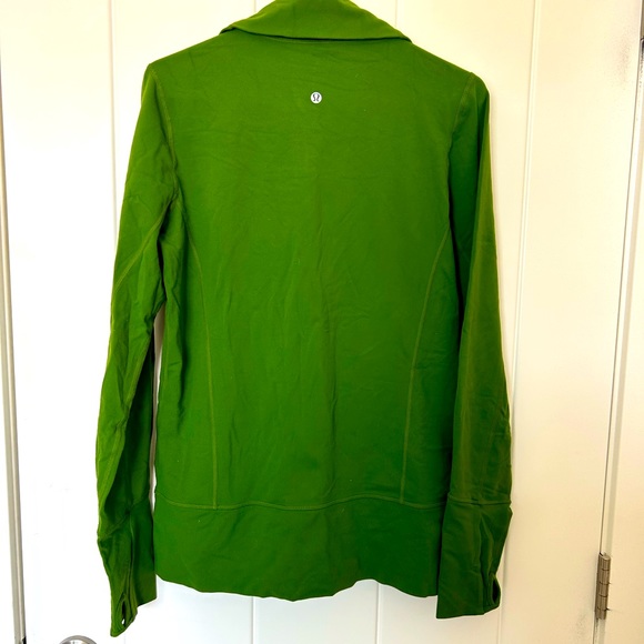 Lululemon Green Zip Up - Picture 2 of 2